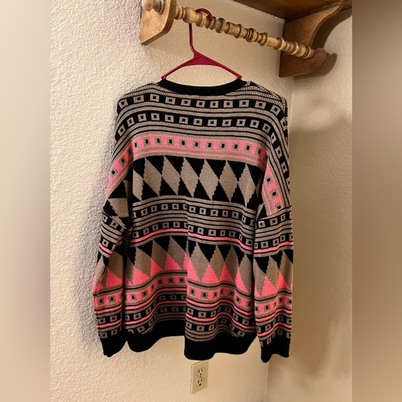 Urban Outfitters BDG patterned intarsia sweater Sz XS - Picture 8 of 10